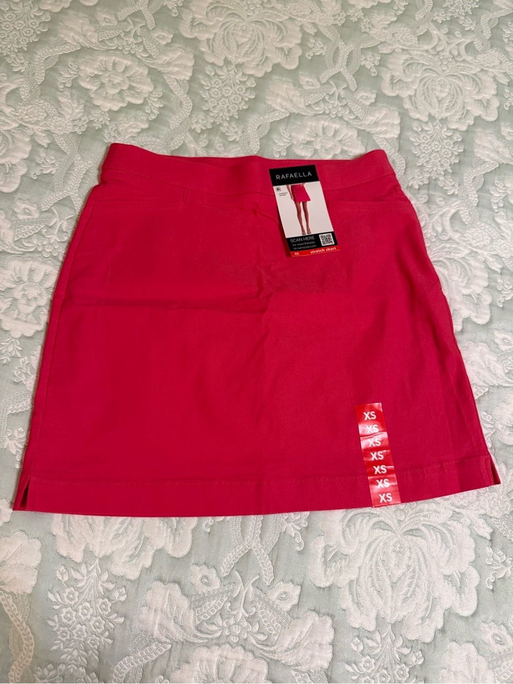 Rafaella Raspberry Stretch Skort - XS